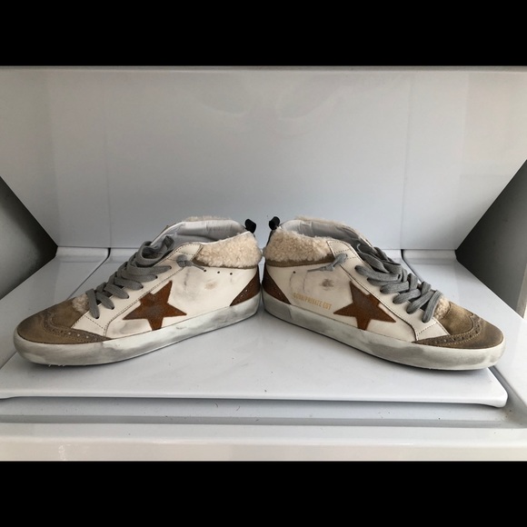 SOLD - Golden Goose shearling midstars - Picture 2 of 10